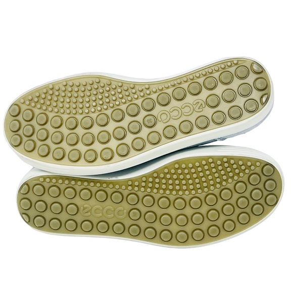 Ecco Soft 7 women's nubuck leather dusty blue side zip booties size 5/EU 36 - Picture 7 of 13